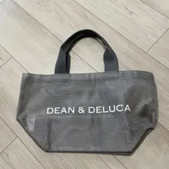 DEAN & DELUCA グレー メッシュ トートバッグ