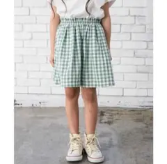 アーバンリサーチドアーズ　ギンガムフレアキュロット　135