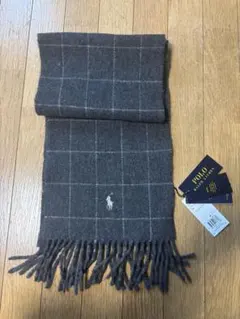 Polo Ralph Lauren チェック柄ウールマフラー