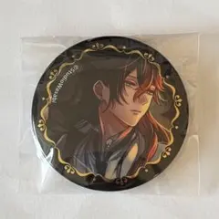 あくねこ 悪魔執事と黒い猫 ルカス 箔押し缶バッジ 4周年