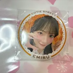 きゅーすとCUTIESTREET 川本笑瑠　缶バッジ ランダムカプセルガチャ