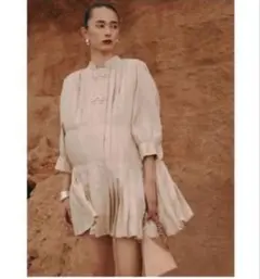 CHINA PLEATS BLOUSE アメリ　アメリヴィンテージ　AMERIのサムネイル
