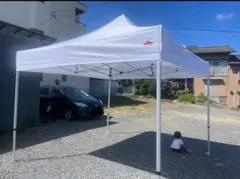 【新品・未使用】軽量オールアルミ ワンタッチテント3m×3m 業務用フリマケート ワンタッチテント（スチール・アルミ製） 3×3m 黄 | 保育,防災