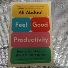 洋書 Feel-Good Productivity Ali Abdaal
