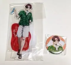 【※31日まで】WIND BREAKER アクスタ・缶バッジセット 蘇枋隼飛