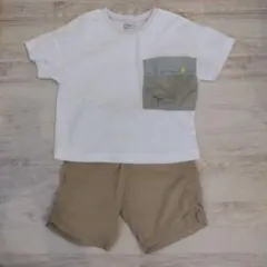 nousドライTシャツ、ハーフパンツセット 120