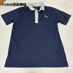 PUMA ネイビー ポロシャツ メンズ