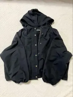 apres jour ブラック マウンテンパーカー