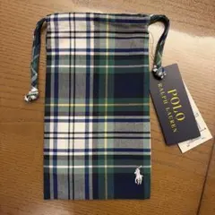 タグ付　新品未使用　ポロラルフローレン　巾着袋のサムネイル