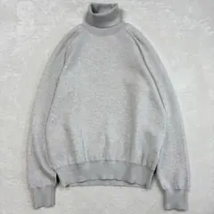スローン SLOANE ウール混 タートルネック ニット グレー 【美品】