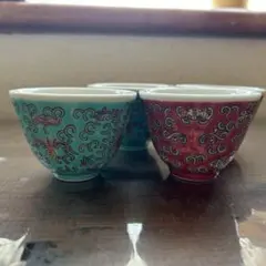 アンティーク中国茶器 景徳鎮　湯呑み
