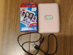 instax mini Link ダスキーピンク チェキ 大阪万博フィルム付
