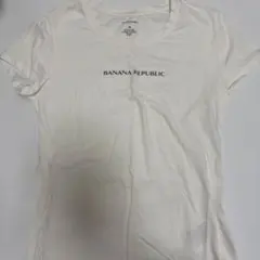 BANANA REPUBLIC ロゴTシャツ ホワイト XSのサムネイル