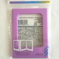 ★マグネットフォトフレーム チェキミニサイズ パープル 紫 ダイソー