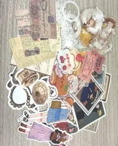 コラージュ用シール