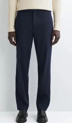 COS スリムフィット パンツ ネイビー メンズ 84cmのサムネイル