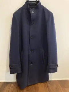 BEAMS ネイビー チェスターコート