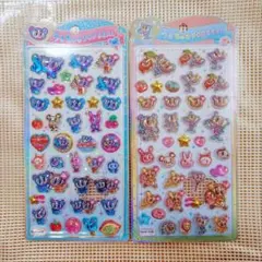 ２点　エンジェルブルー１＆２　うるちゅるポップシール②