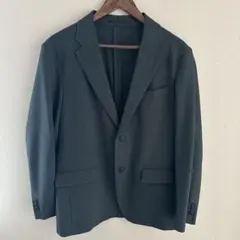 【美品】ユニクロ 感動ジャケット 2WAYストレッチ サイズM グレー