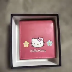 Hello Kitty ピンク 二つ折り財布　ハローキティ
