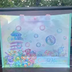 ディズニーシー ダッフィー 20周年 カラフルハピネス ショッピングバッグ