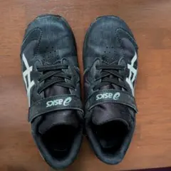 【数回使用】asics 19.0cm ブラック