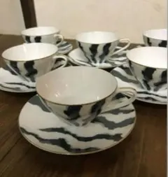 オールドノリタケ　NORITAKE 日本陶器会社　カップ&ソーサー　6個セット