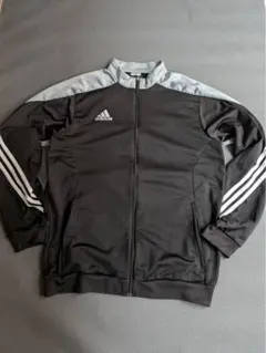 adidas ジャージ上下セット M ダークグレー - メルカリ