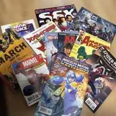バラ売り可】アメコミ MARVEL リーフ 9冊 - メルカリ