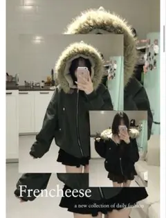 Frencheese ファー付きフードジャケット