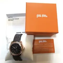 新品未使用☆Folli Folli フォリフォリ シリコンベルト 腕時計☆