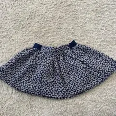 ネイビーフレアスカート