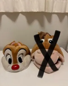 チップとデール 帽子 2個セット