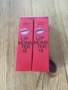 ケイト　リップモンスター18 19 2本セット　新品　限定色　KATE