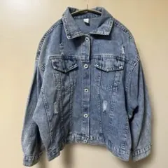 中古 ジャケット アウター Gジャン デニムジャケット 韓国子供服 150