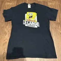 XLARGE SpongeBob Tシャツ Mサイズ ブラック
