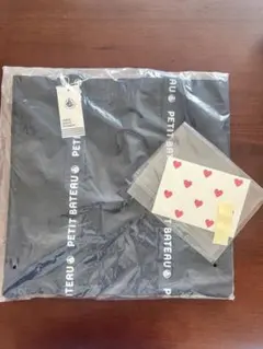 ★おまけ付きPETIT BATEAU ネイビー トートバッグ　ノベルティのサムネイル