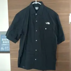 THE NORTH FACE S/S Nuptse Shirt L ブラック