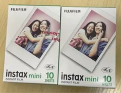 FUJIFILM instax mini インスタントフィルム 20枚入り