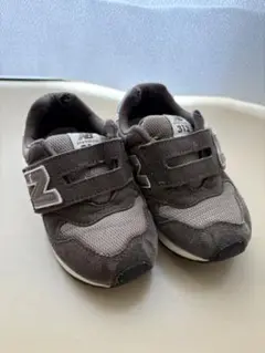 new balance 313 キッズシューズ 15.5cm 茶色　記名あり