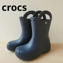 crocs ネイビー 長靴