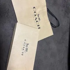 COACH ギフト箱と紙袋 セット