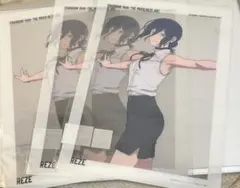 劇場版 チェンソーマン レゼ篇 ベースヤードトーキョー A3クリアポスター 3点