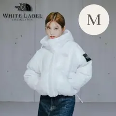 THE NORTH FACE ショート丈グロッシーRDSダウンジャケット M 白