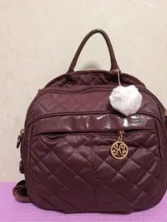 Kanana project リュック ボルドー