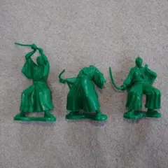 シャイング 緑の時代劇 フィギュア セット