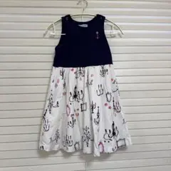 hakka kids ワンピース 130cm ノースリーブ
