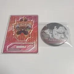ヒロアカ エンデヴァー デコレクション缶バッジ アクスタ セット