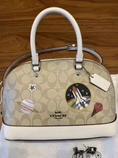 COACHコーチ トートバッグ☆スネイルプリント - メルカリ