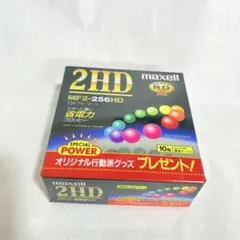 【新品・未開封】マクセル 3.5インチ フロッピーディスク 2HD 10枚入のサムネイル